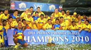 IPL 2010 champions, Chennai Super Kings | Image Source: BCCI