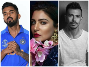 KL Rahul Anushka Sharma Yuzvendra Chahal Twitter