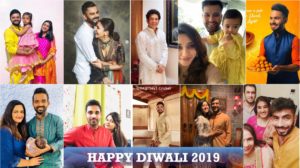 Indian cricketers Diwali wishes