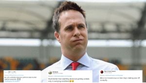 Michael Vaughan India vs SA Twitter