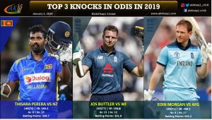 Top 3 knocks in ODIs in 2019