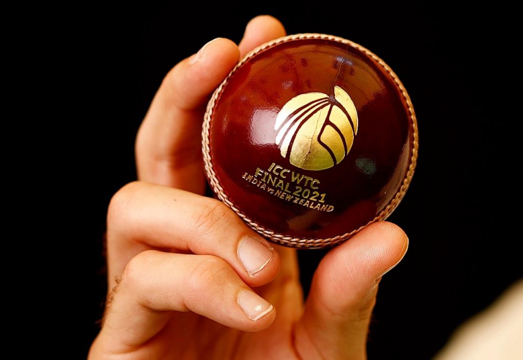 ICC World Test Championship Final Dukes Ball // Image Source: ICC