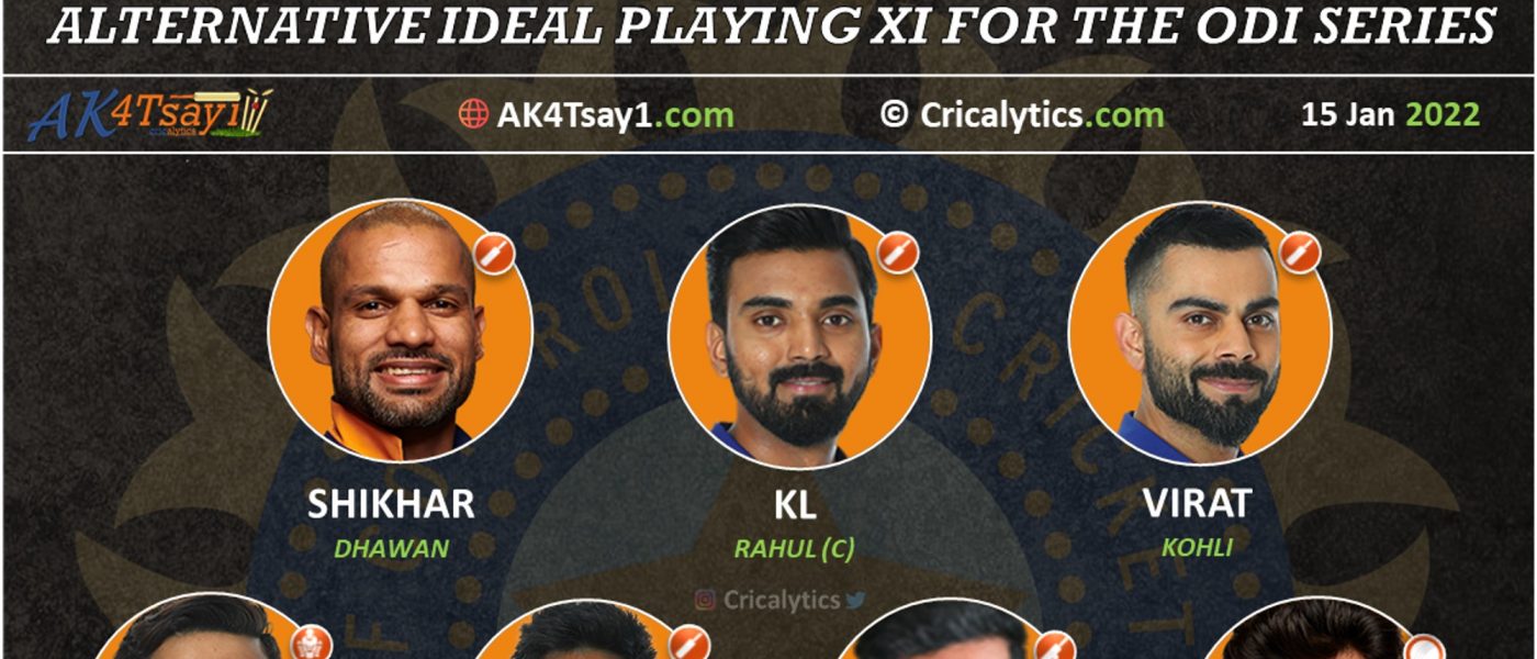 India vs SA 2022 alternative ideal playing 11 for the odi series