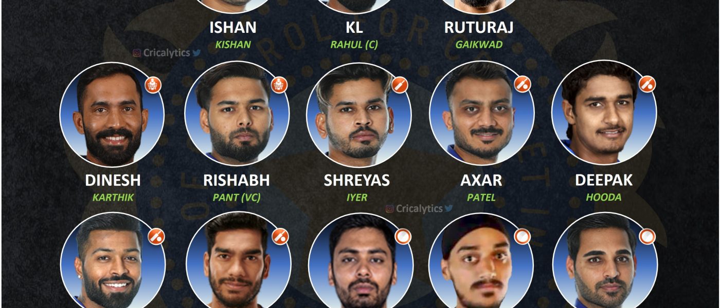 team india vs south africa sa 2022 official t20 series squad