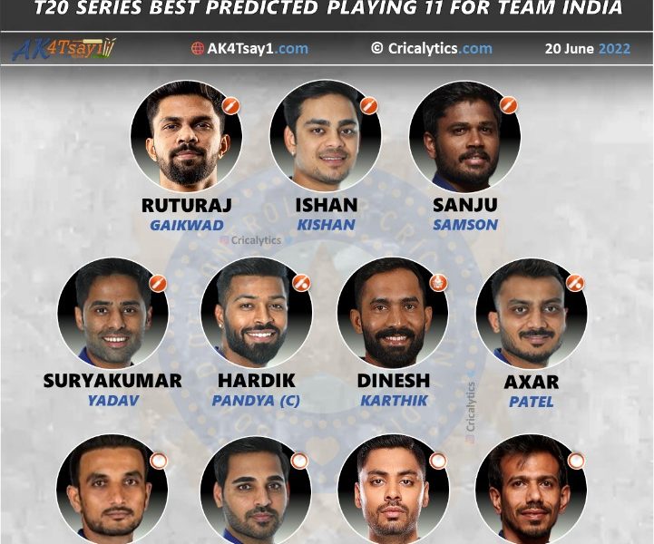 ireland vs india 2022 t20 series best predicted playing 11 for team india