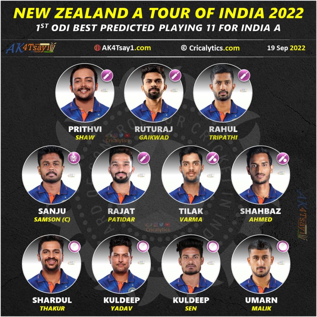 india vs new zealand a 1st odi predicted playing 11 2022 cricalytics