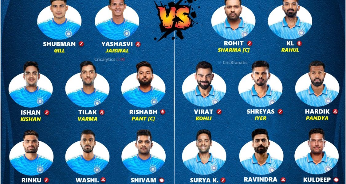 team india under vs above 25 best playing 11 odi world cup 2023