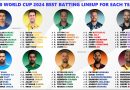 T20 World Cup 2024 - Rating the Best Batting Lineup of Each Team