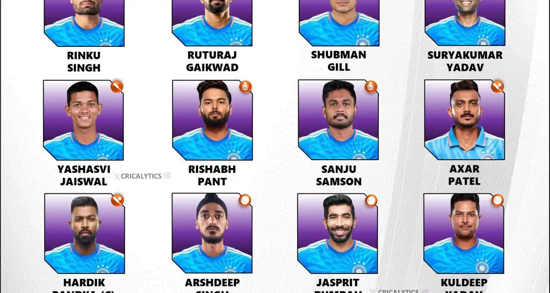 T20 World Cup 2026 Best Squad Players List for Team India